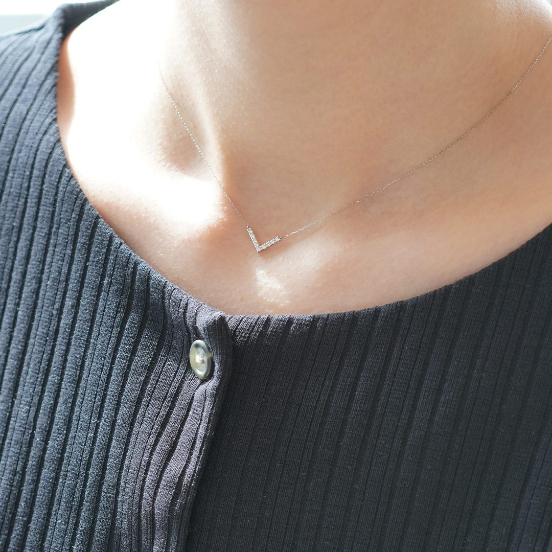 PT900 ダイヤ ネックレス N-69