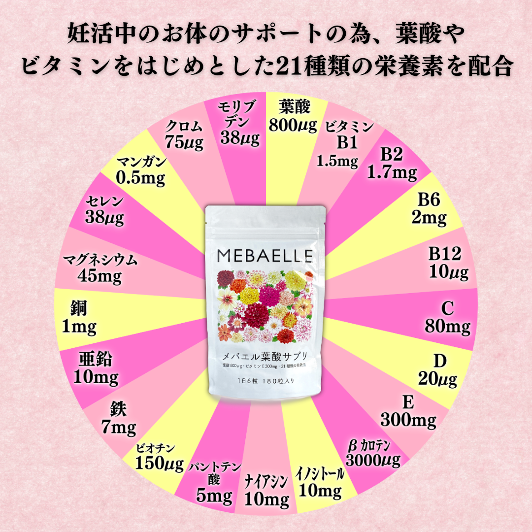 *新発売特別価格*【定期便】妊活パーフェクトコース(葉酸サプリ×1,抗酸化サプリ×1)