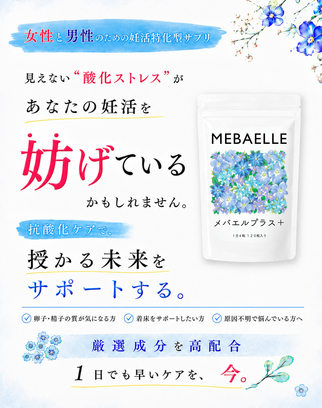 【単発】メバエルプラス(30日分)