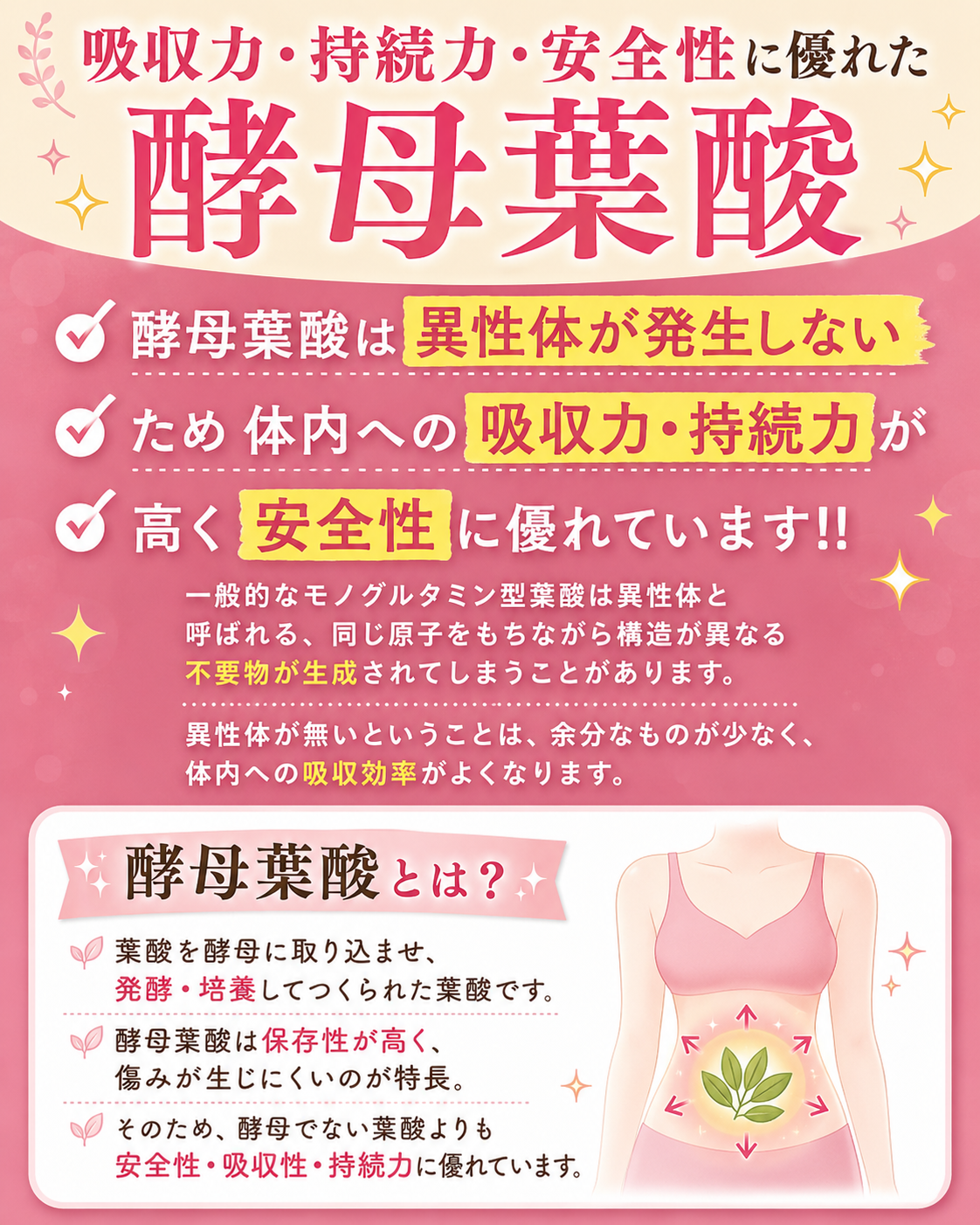 【単発】メバエル葉酸サプリ （30日分）