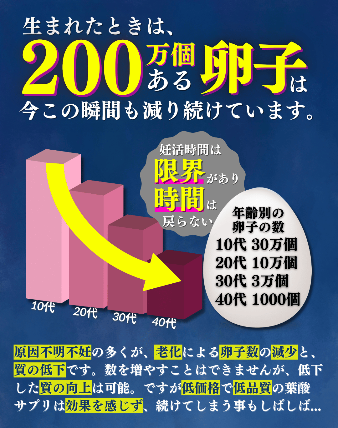 【単発】メバエル葉酸サプリ （30日分）