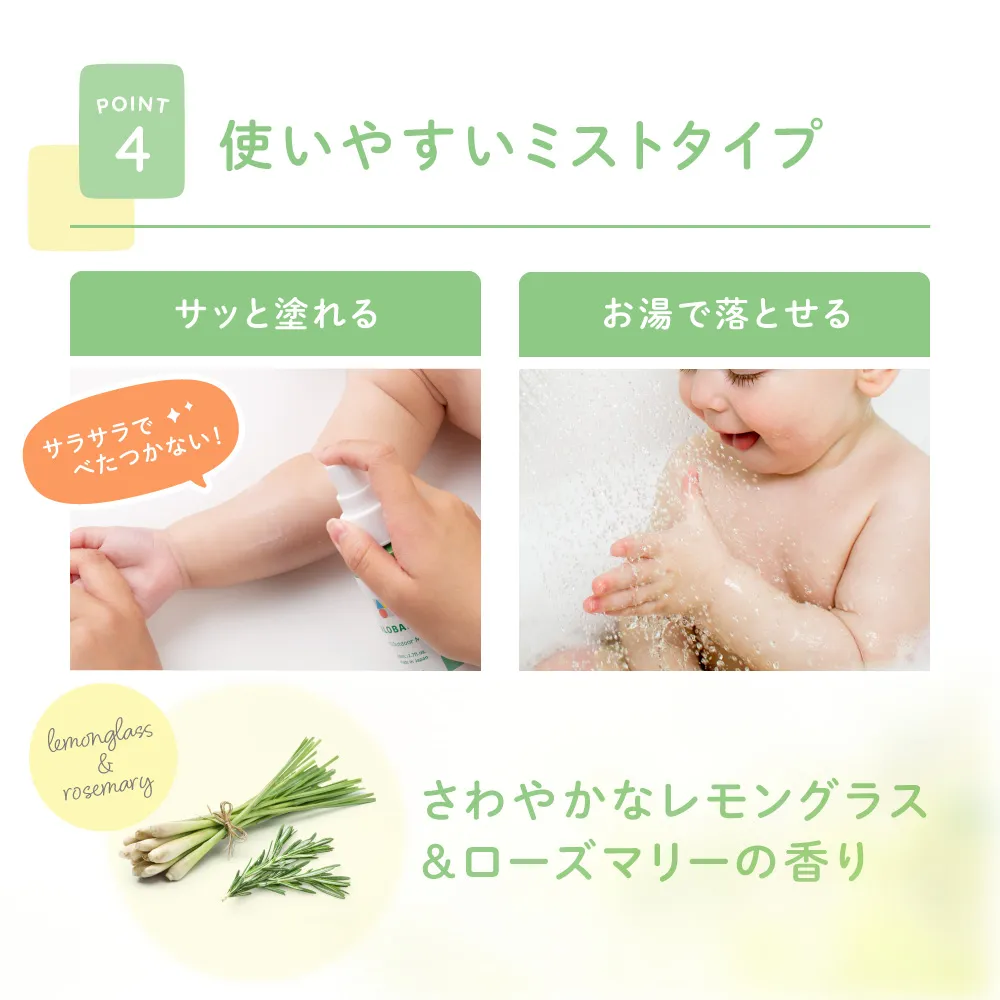 UVケアとアウトドア対策ができる1本2役