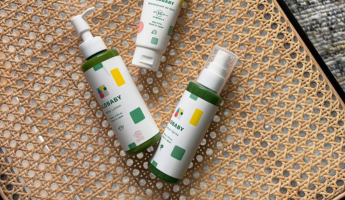 ベビースキンケアグッズ（日焼け止め、アウトドアミスト、ベビーローション）