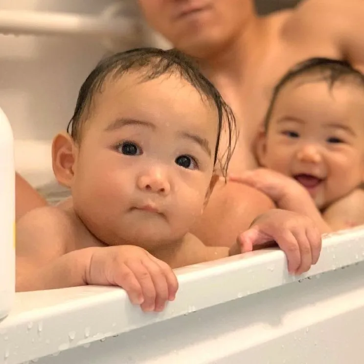赤ちゃんと上の子”2人以上のワンオペお風呂の場合