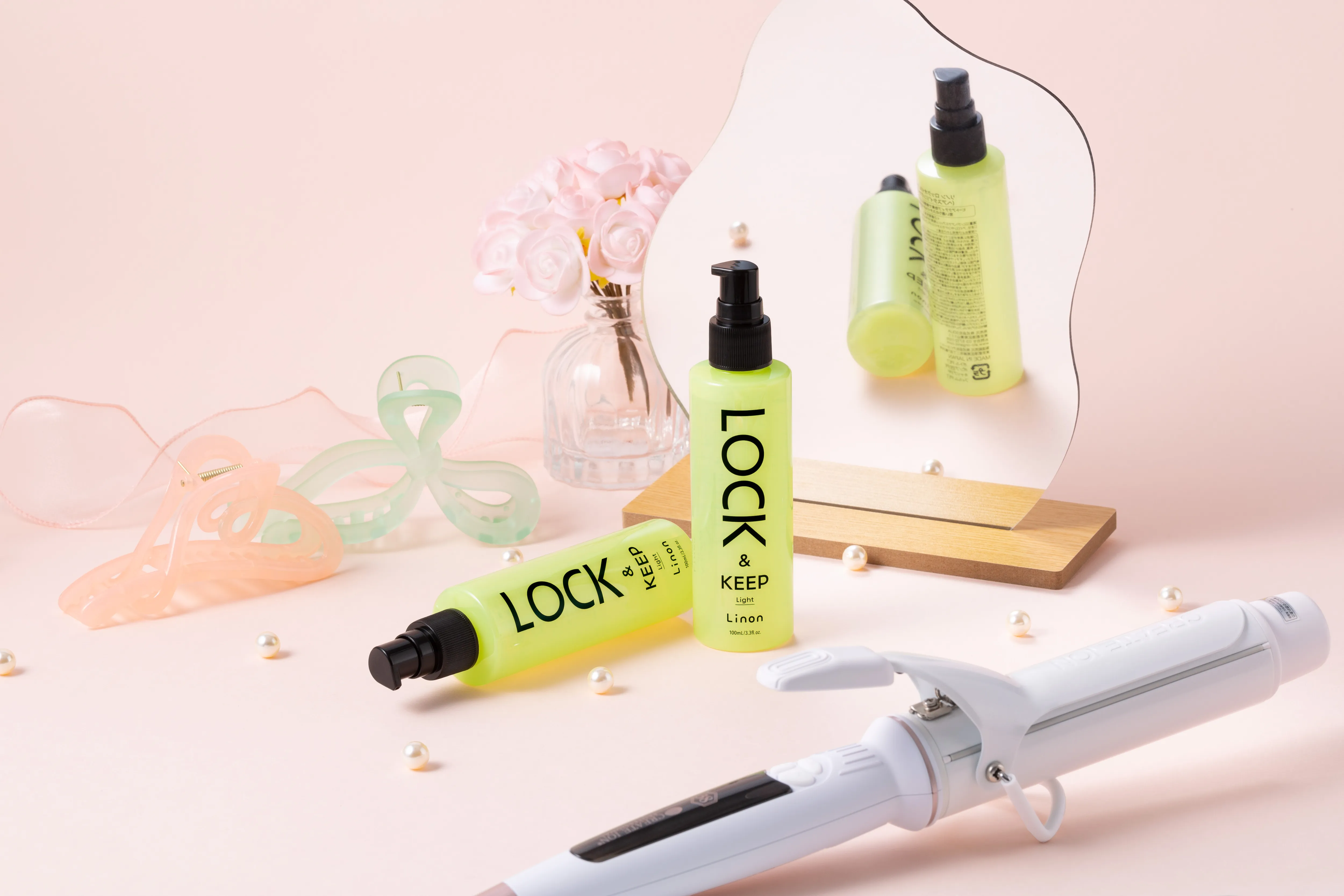 朝のヘアセットに