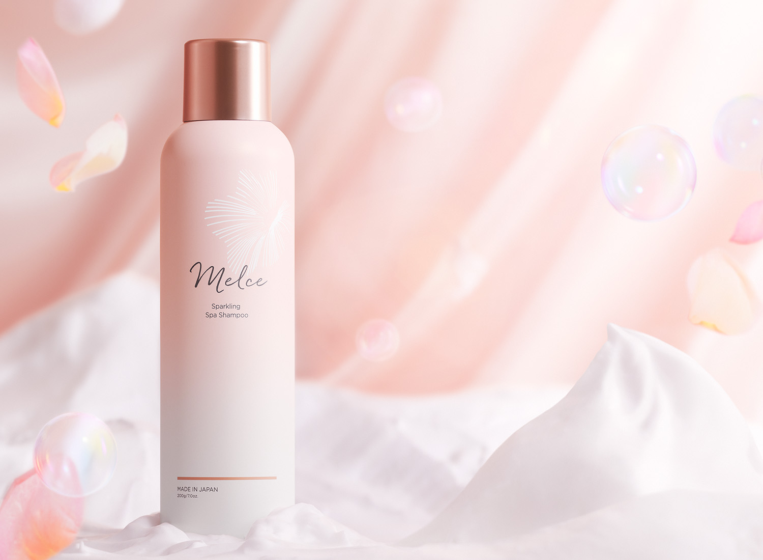 MELCE スパークリングスパシャンプー3本セット 新発売！／女性の“弱さ”に寄り添い、あなた自身の美しさを開放する新