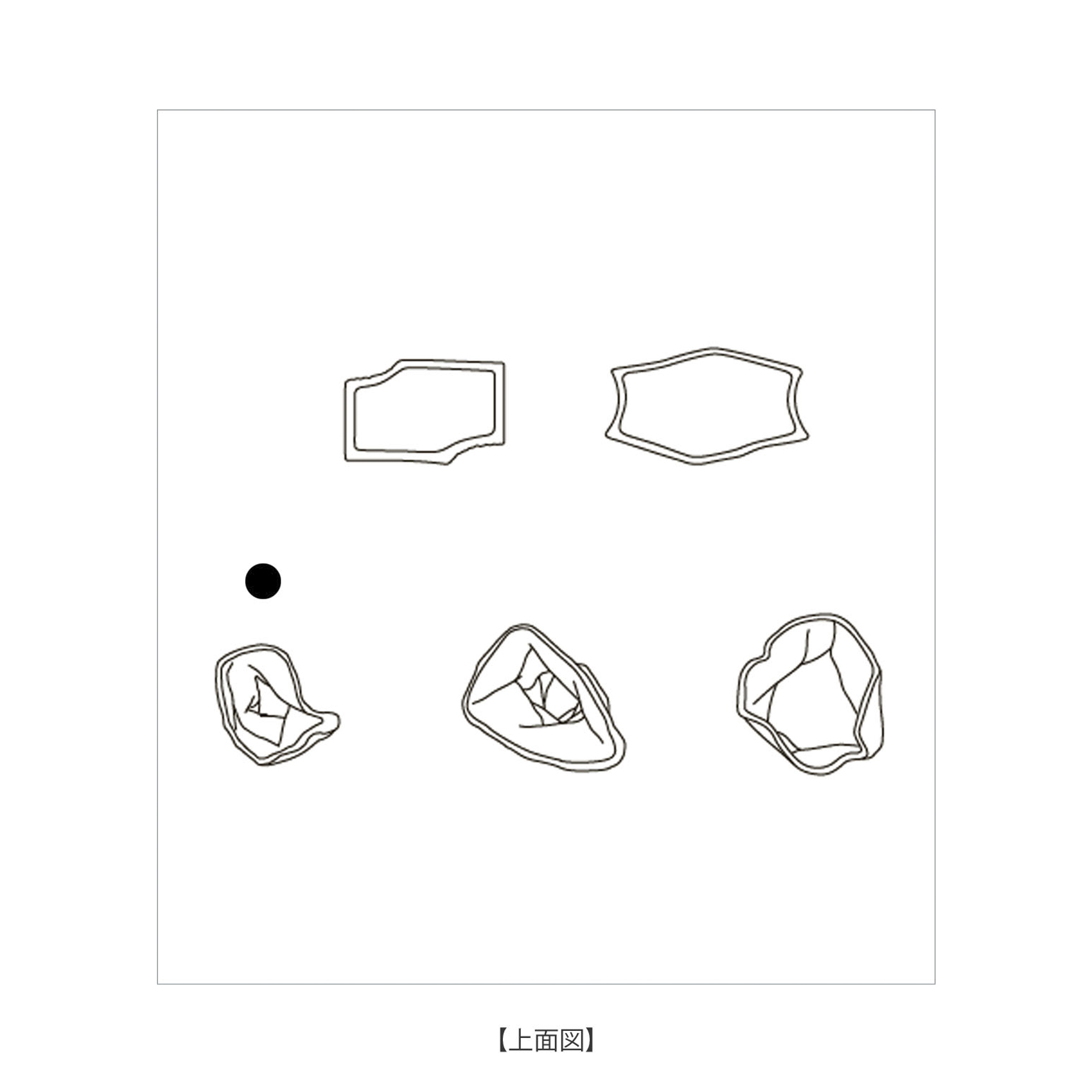 Phantasma 形状展開: 外寸：約12L×約10W×約23H, カラー展開: MATT WHITE