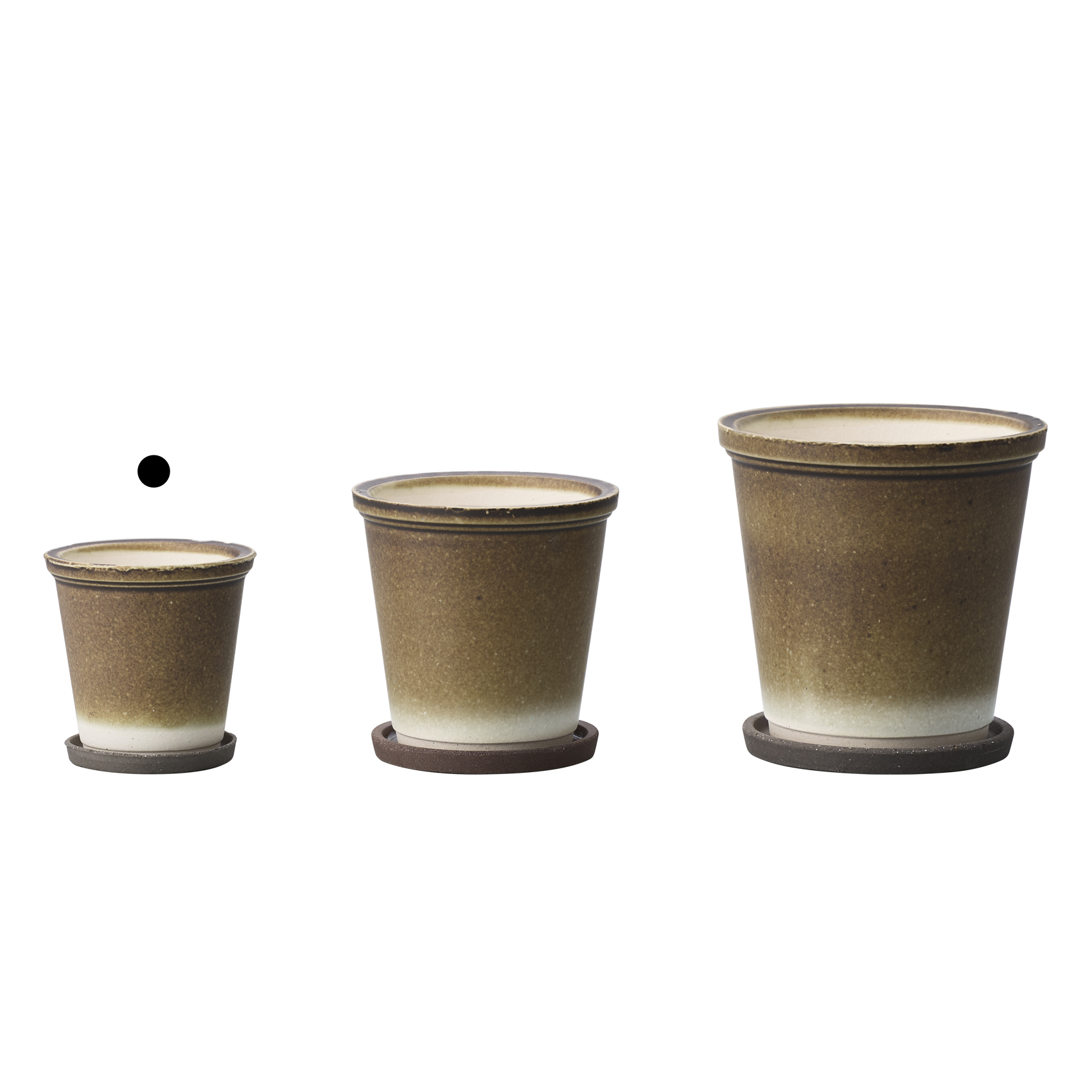 Orbis 形状展開: 外寸：10φ×10.5H, カラー展開: DARK BROWN