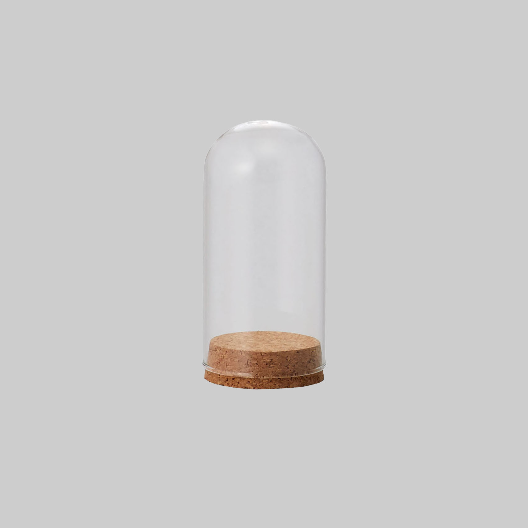 Glass Dome with Cork