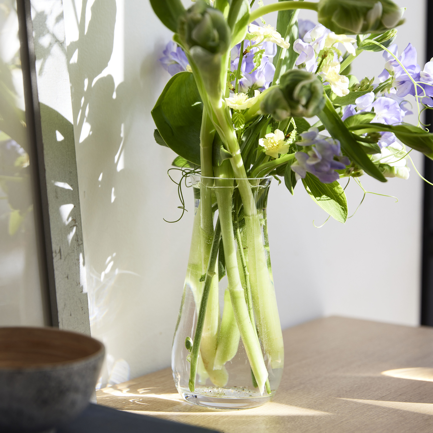 mazzo 形状展開: S　外寸：約8φ × 約16H, カラー展開: CLEAR