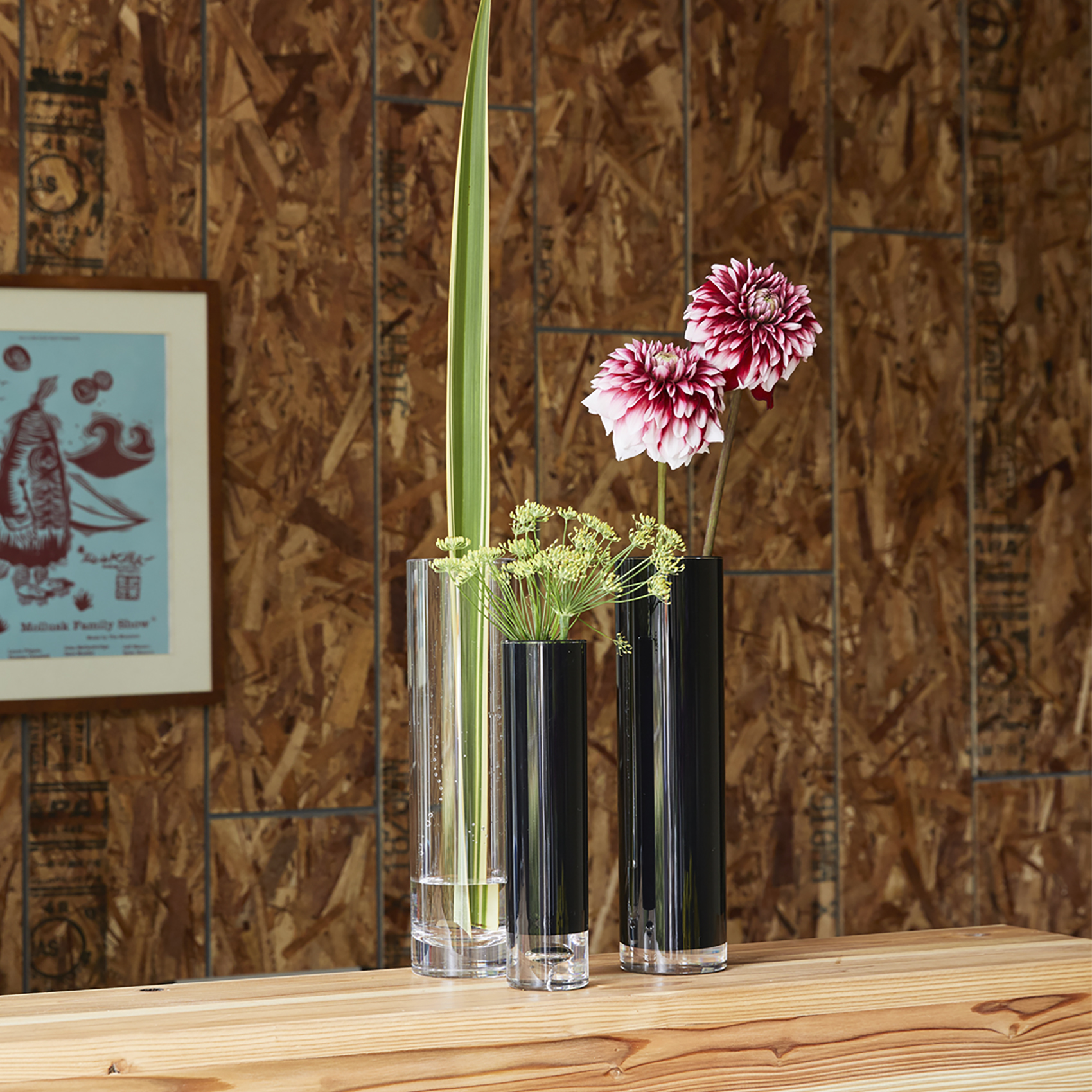 PC cylinder 形状展開: S  外寸：6φ×24H, カラー展開: CLEAR