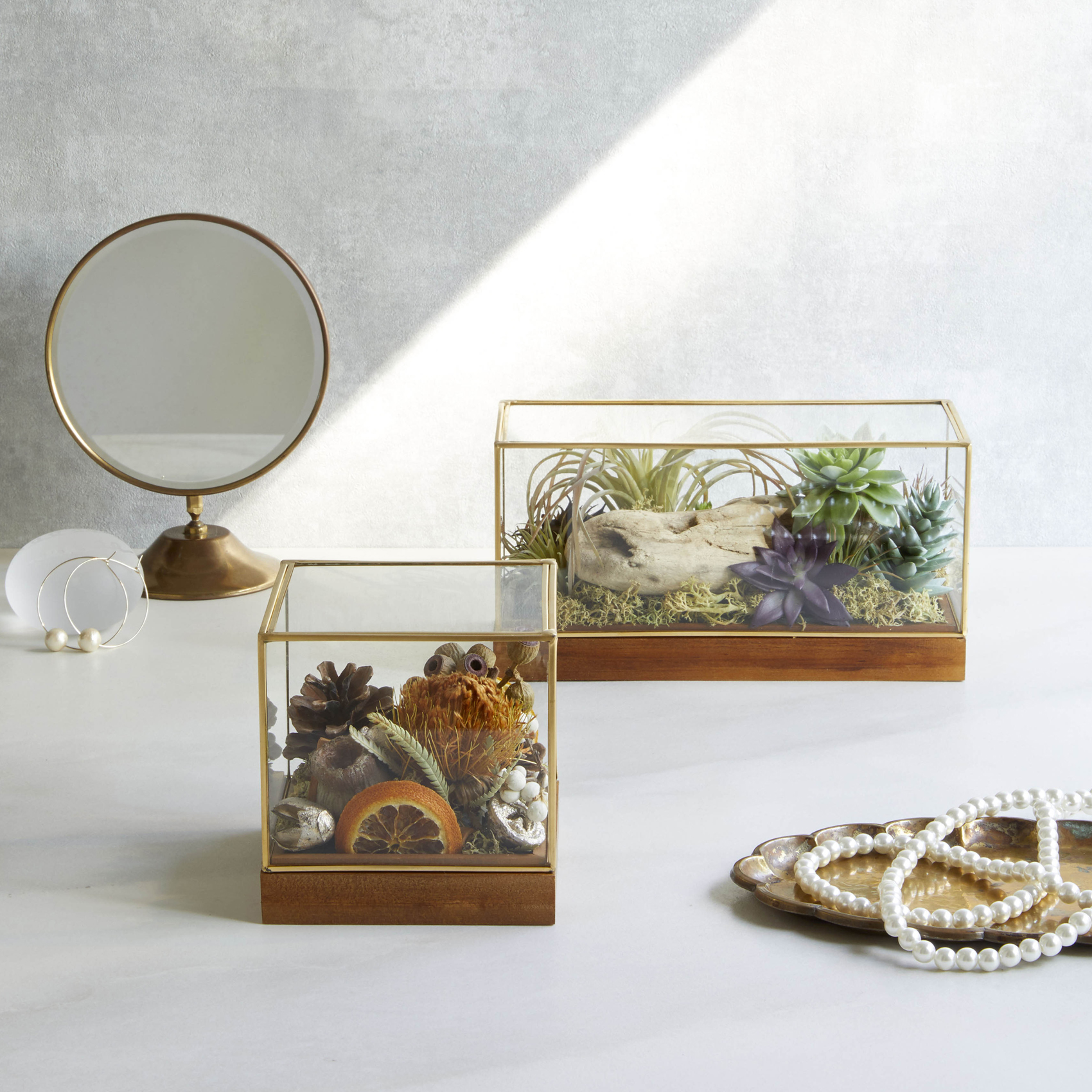 Petit Jardin mini 形状展開: S  外寸：10.5L×10.5W×10.5H