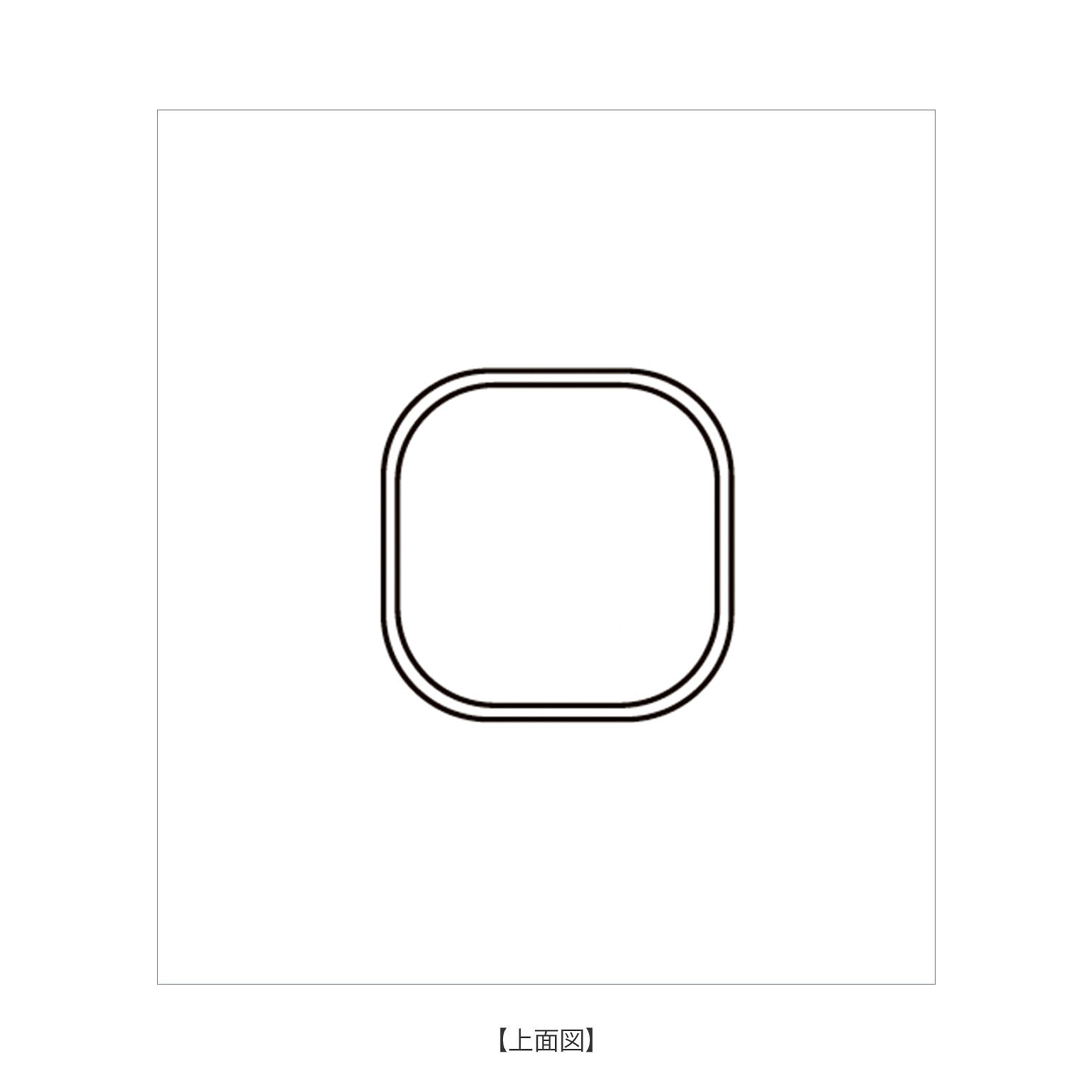 Glass Square with Cork  形状展開: S  外寸：8L×8W×12H, カラー展開: NATURAL