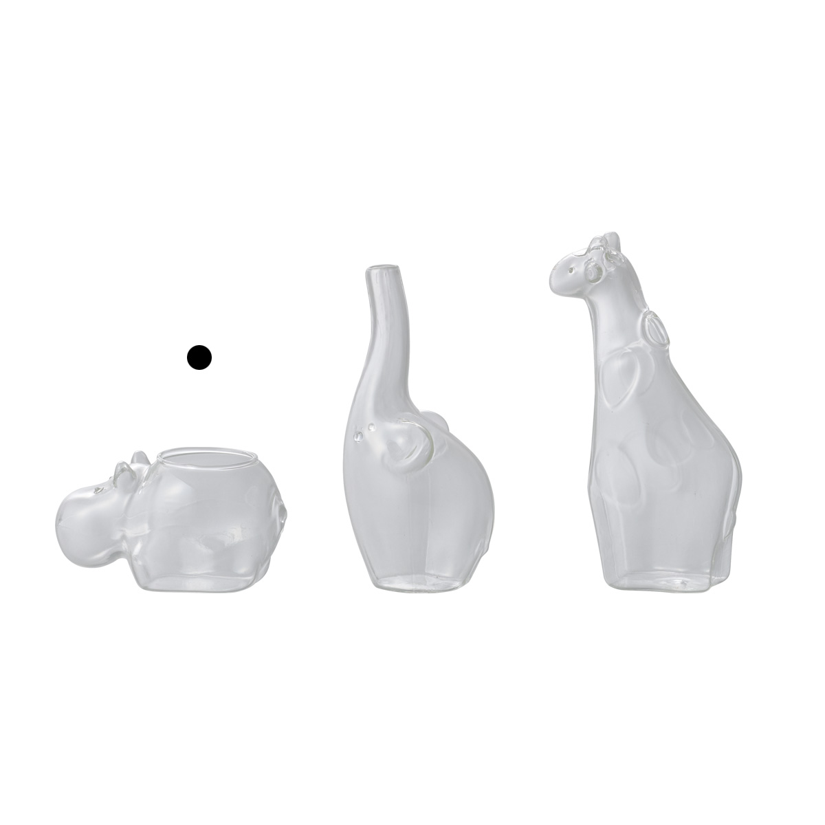 Animals hippo 形状展開: hippo  外寸：11.5L×7W×6.5H