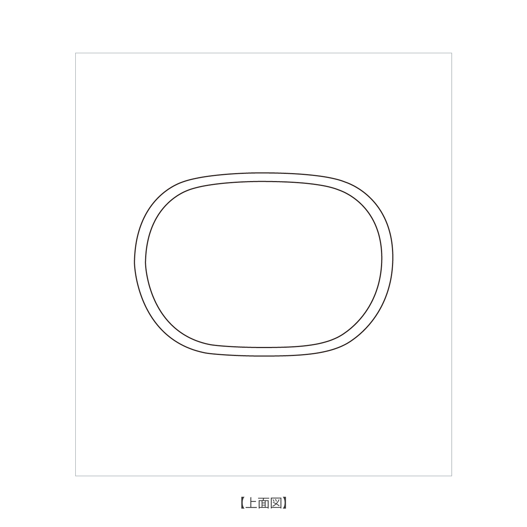 mago 形状展開: S  外寸：21L×14.5W×25H