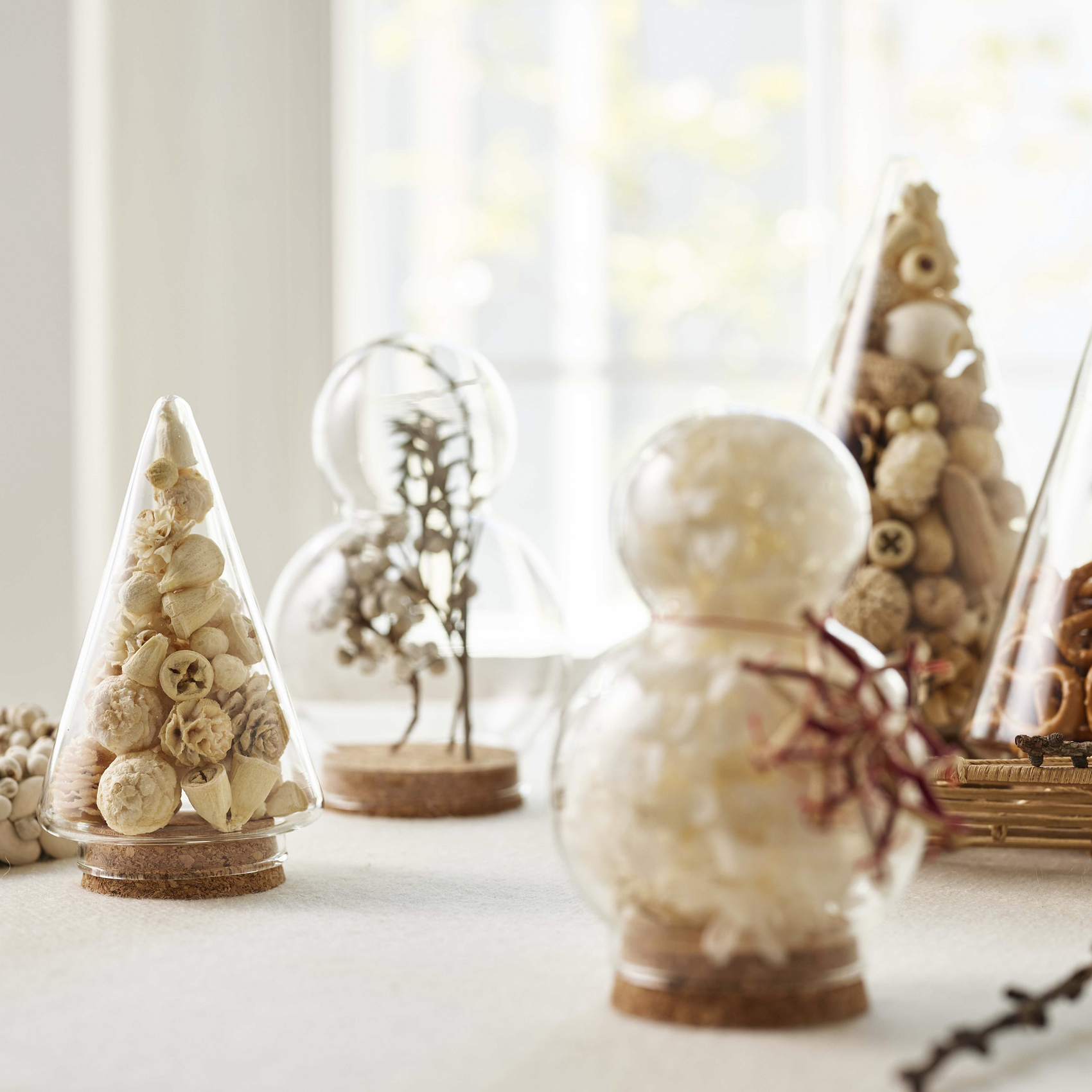 Glass with Cork TREE 形状展開: S  外寸：7.5φ×13H