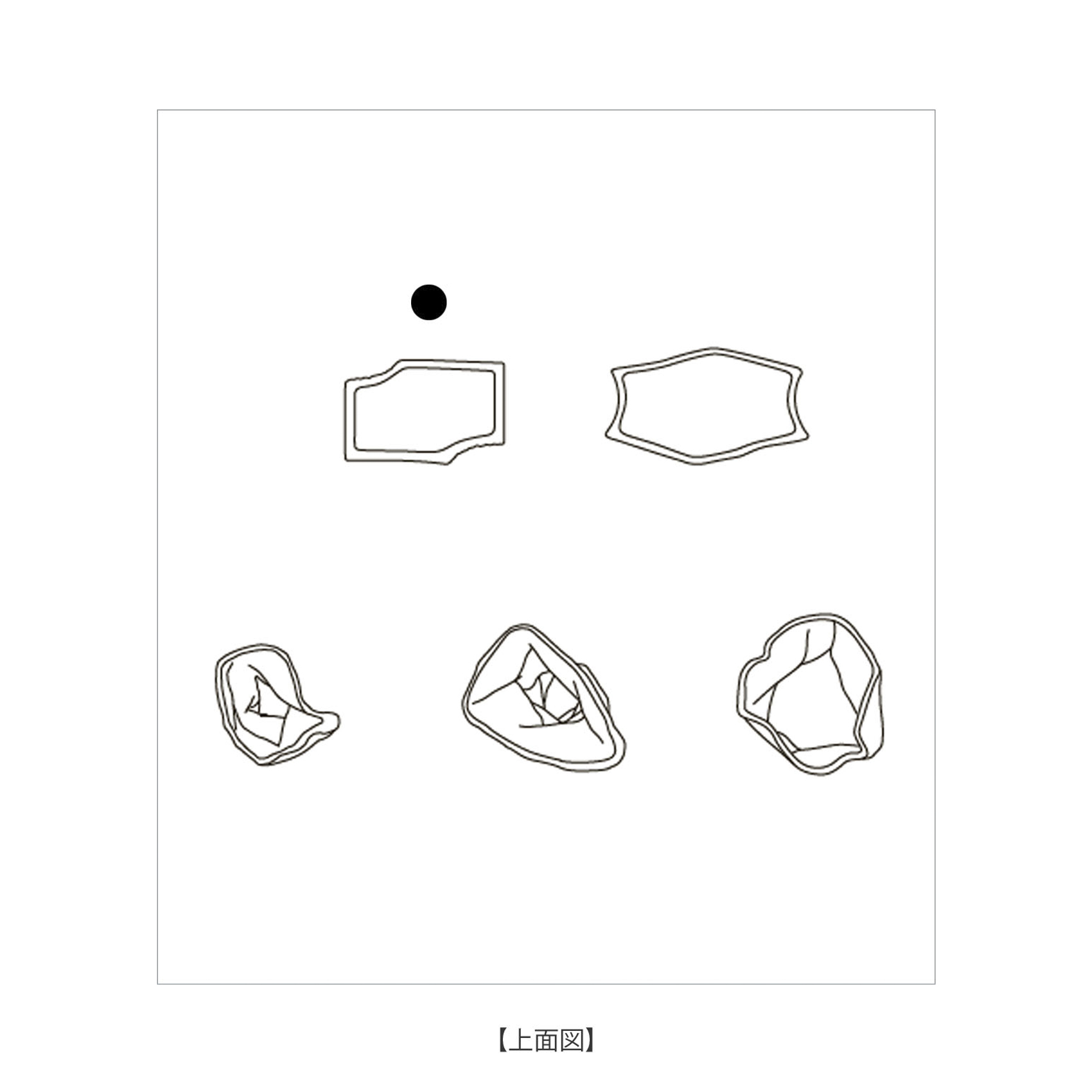 Phantasma 形状展開: 外寸：18L×12W×36H, カラー展開: MATT WHITE