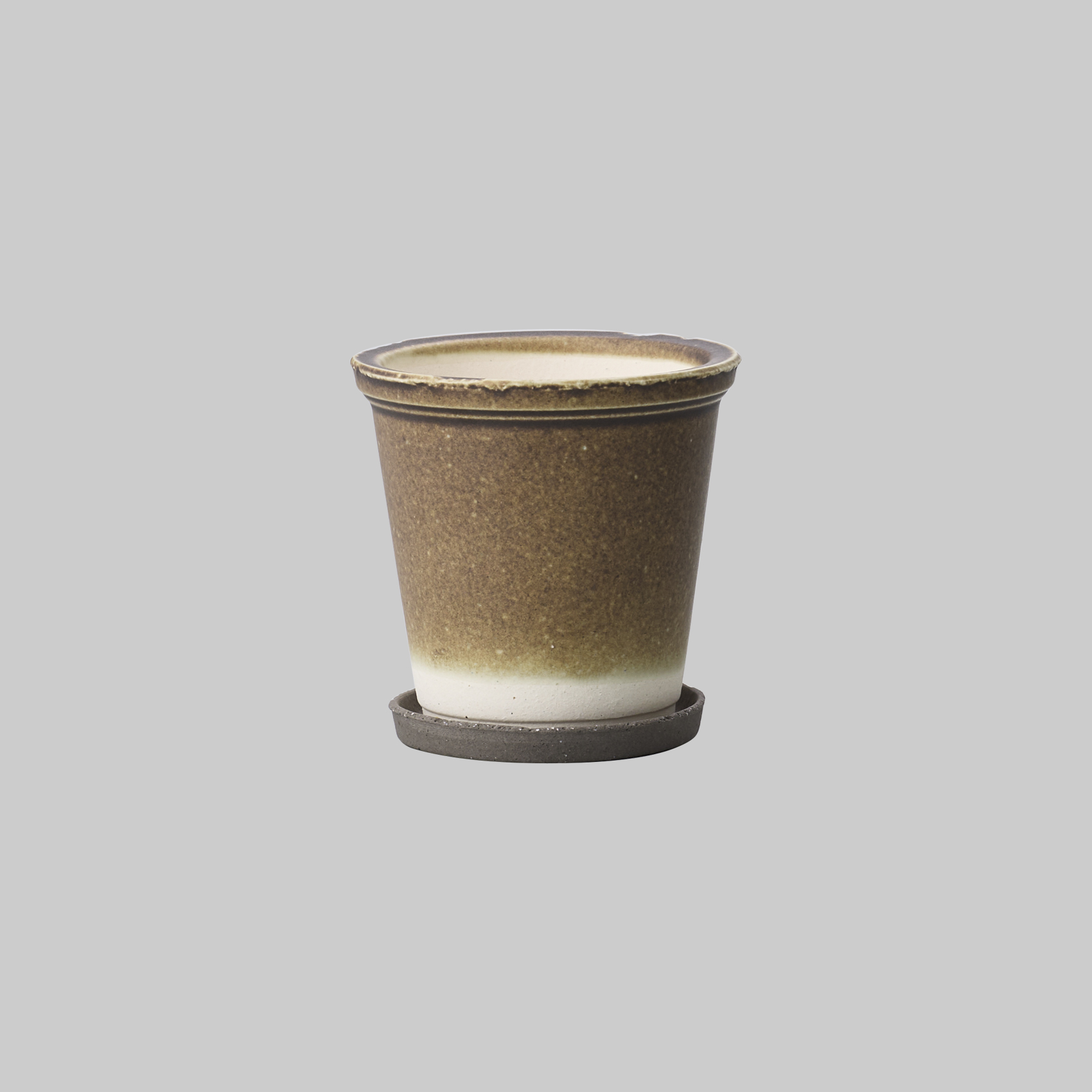Orbis 形状展開: 外寸：10φ×10.5H, カラー展開: DARK BROWN