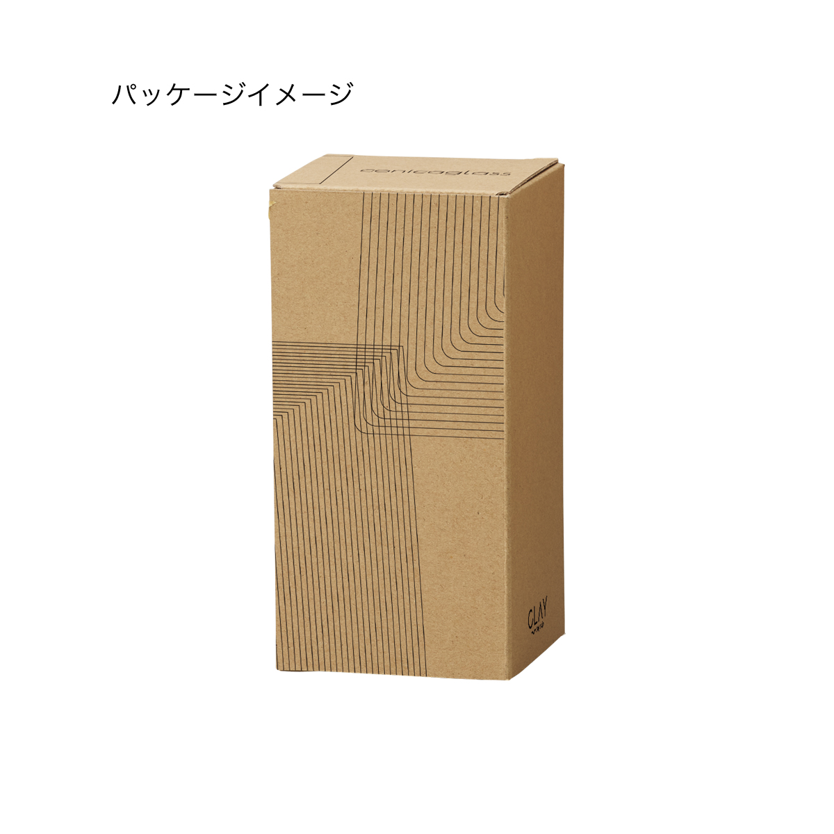 conicaglass 形状展開: S  外寸：7.5φ×16H, カラー: CLEAR