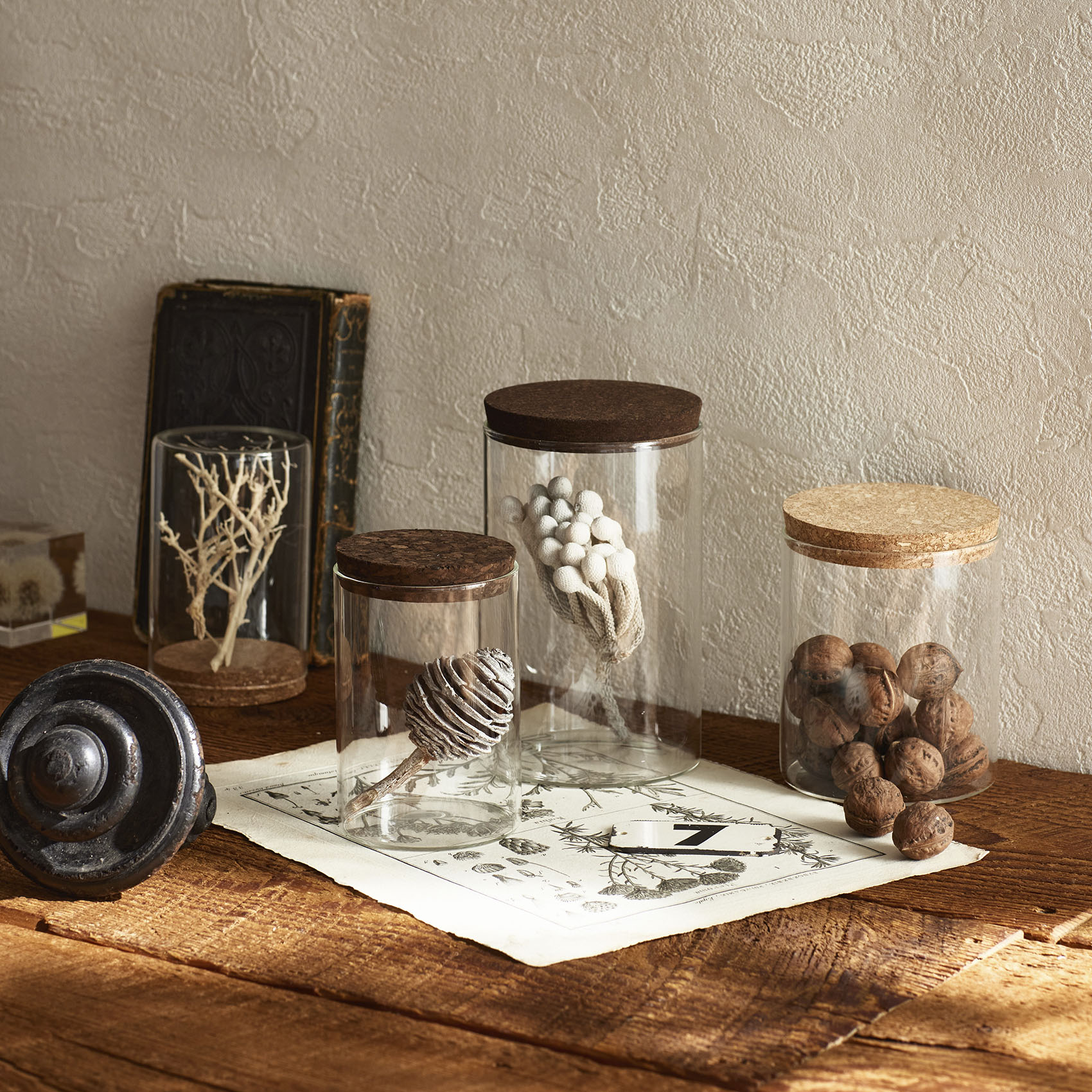 Glass Cylinder with Cork