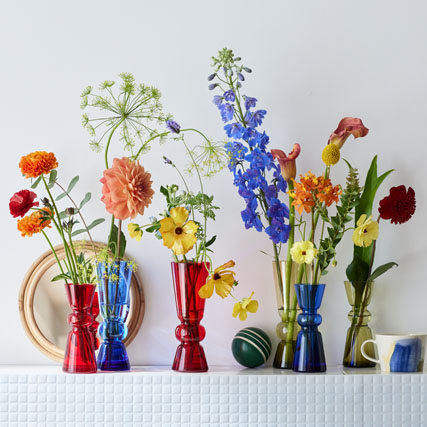 valoa 形状展開: S  外寸：6.5φ×16H, カラー展開: OLIVE YELLOW