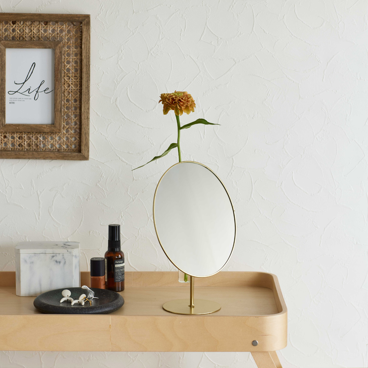 mirror vase