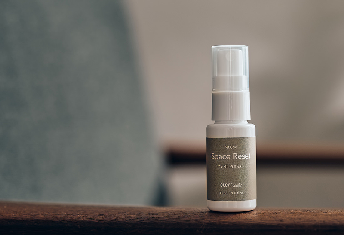 OUCA FAMILY pet care - Space Reset 300ml ＋ 30ml（ミニスプレー）セット
