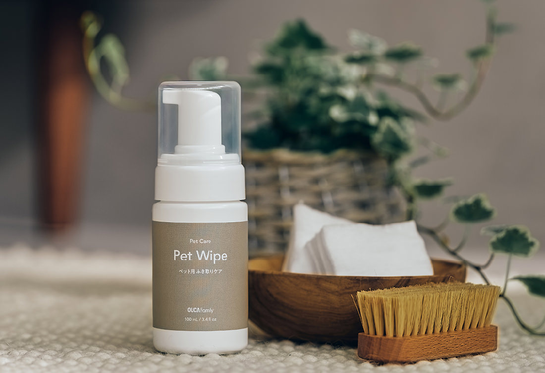 OUCA FAMILY pet care - Pet Wipe 100ml（単品）