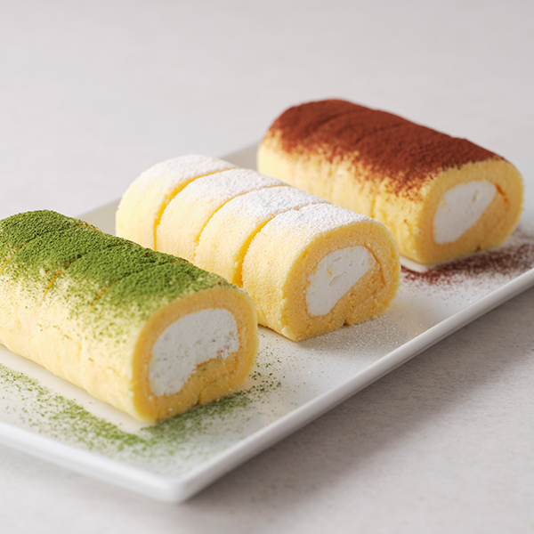 しっとりミニロールケーキ/ミルク(4個入り)