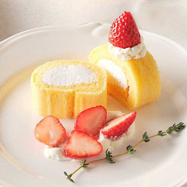 しっとりミニロールケーキ/ミルク(4個入り)