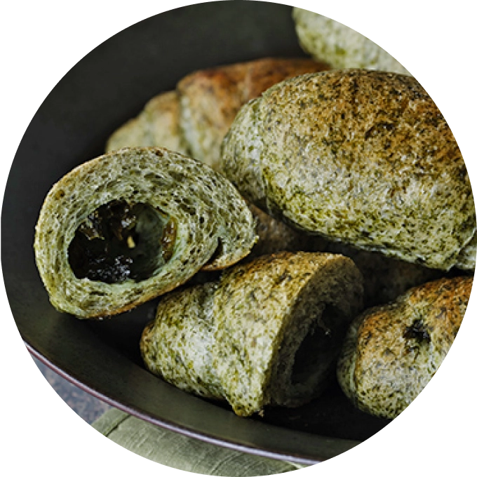 塩パン/青海苔アップ