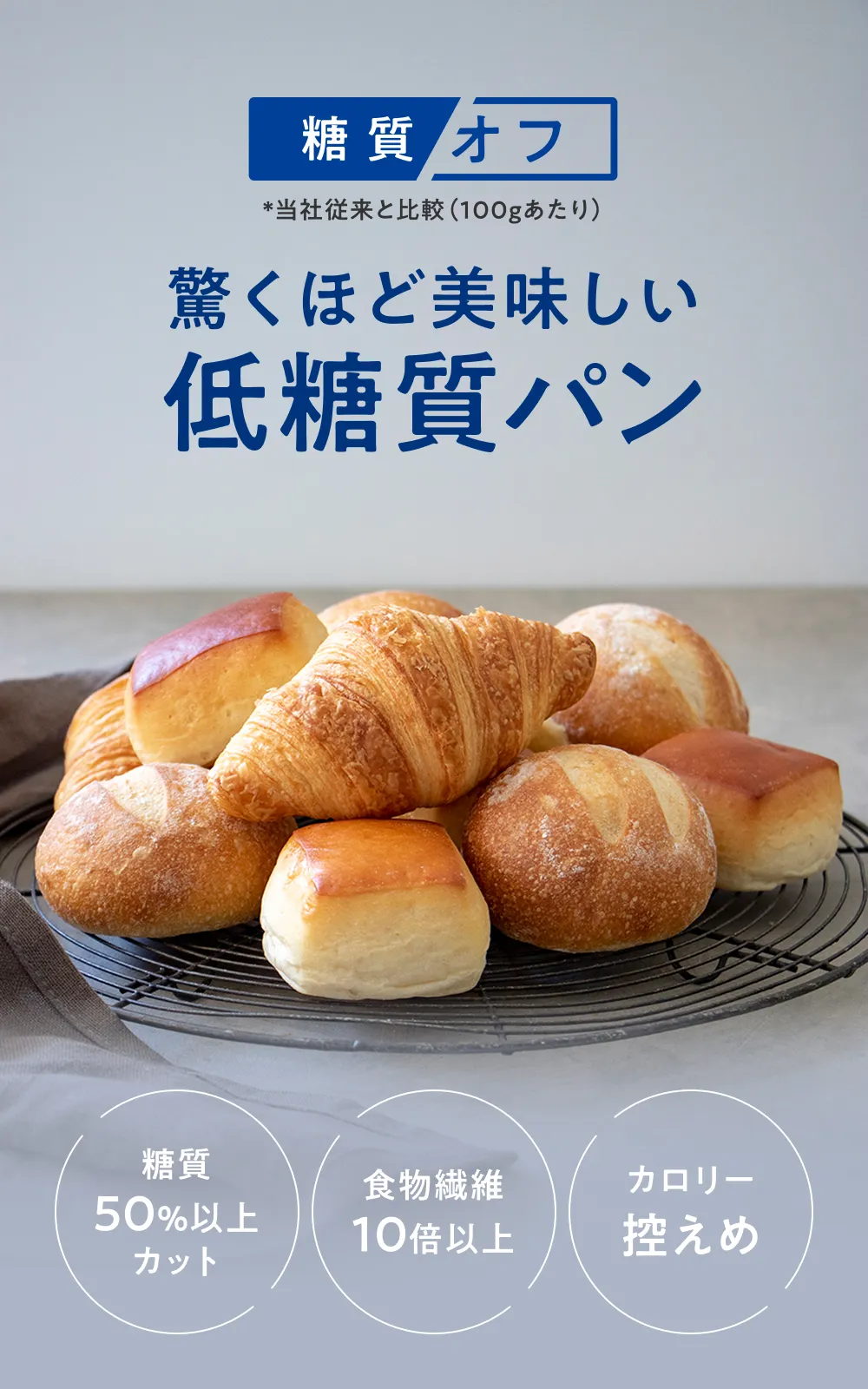 驚くほど美味しい低糖質パン