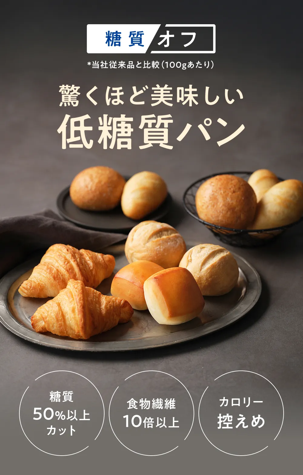 驚くほど美味しい低糖質パン