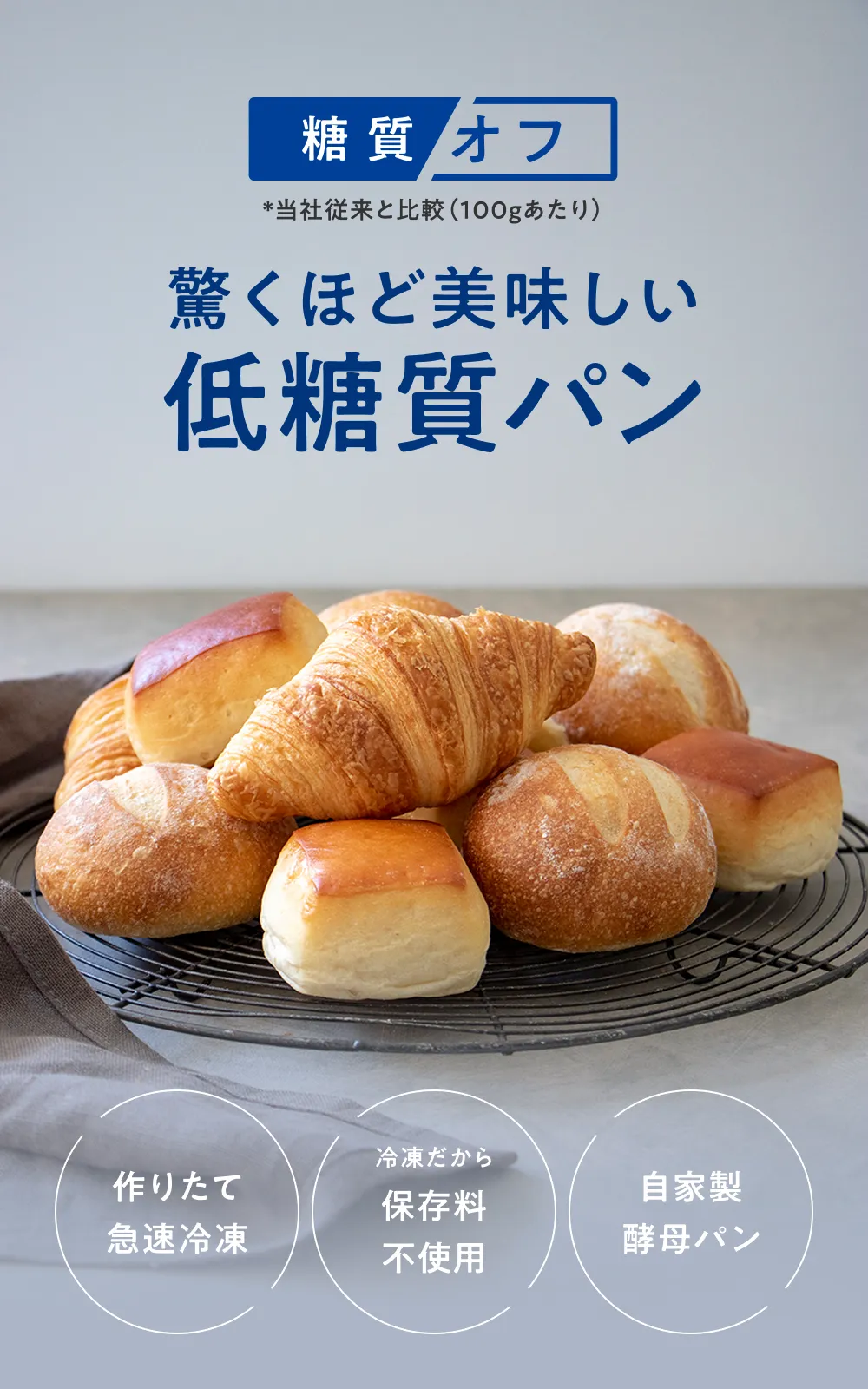 驚くほど美味しい低糖質パン