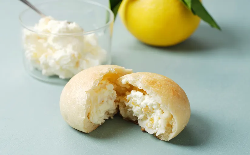 日向夏とクリームチーズのスイートロール