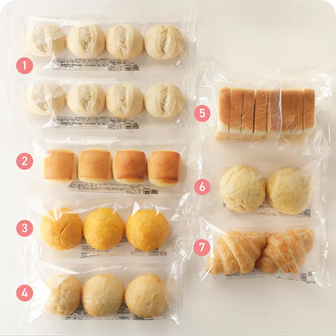 すくすくパンセット内容