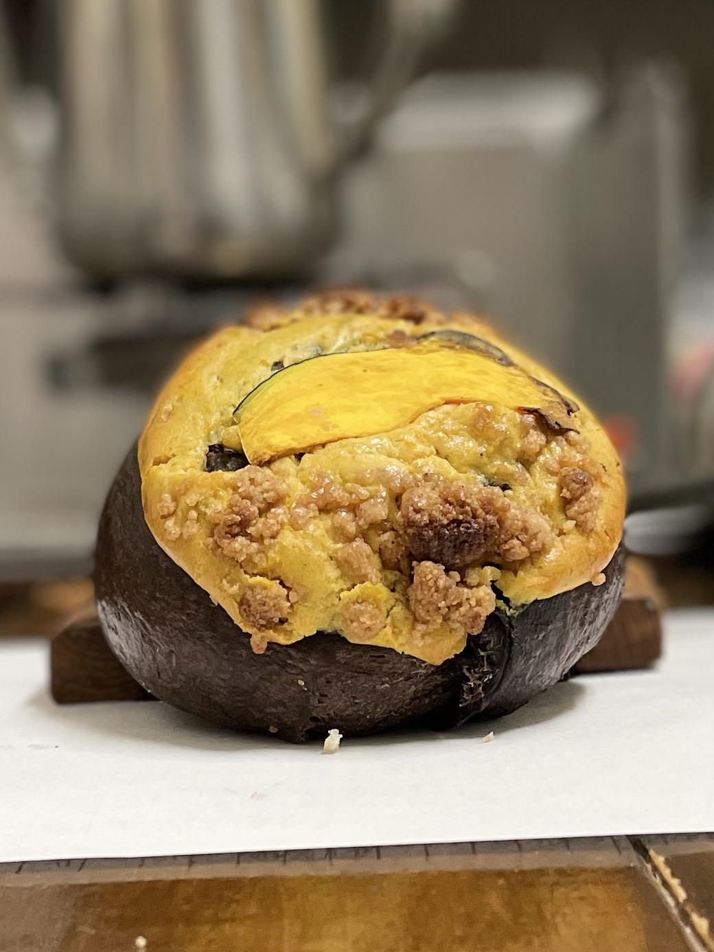 かぼちゃのスパイスチーズケーキ　秋の味覚・第2弾