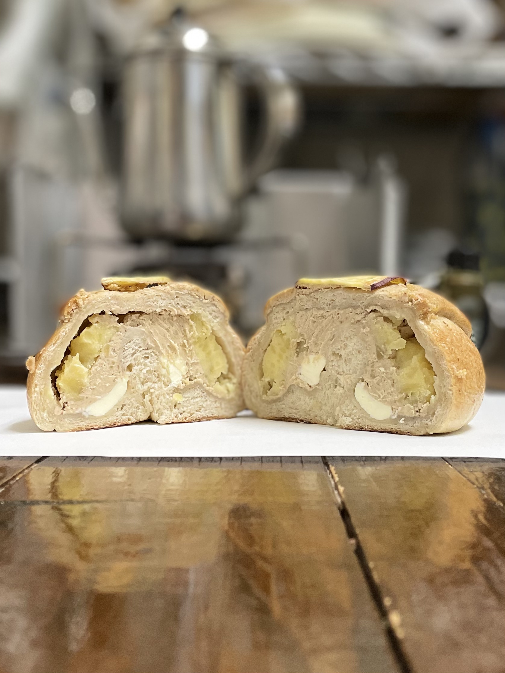 さつまいもスパイスチーズケーキ　秋の味覚・第2弾