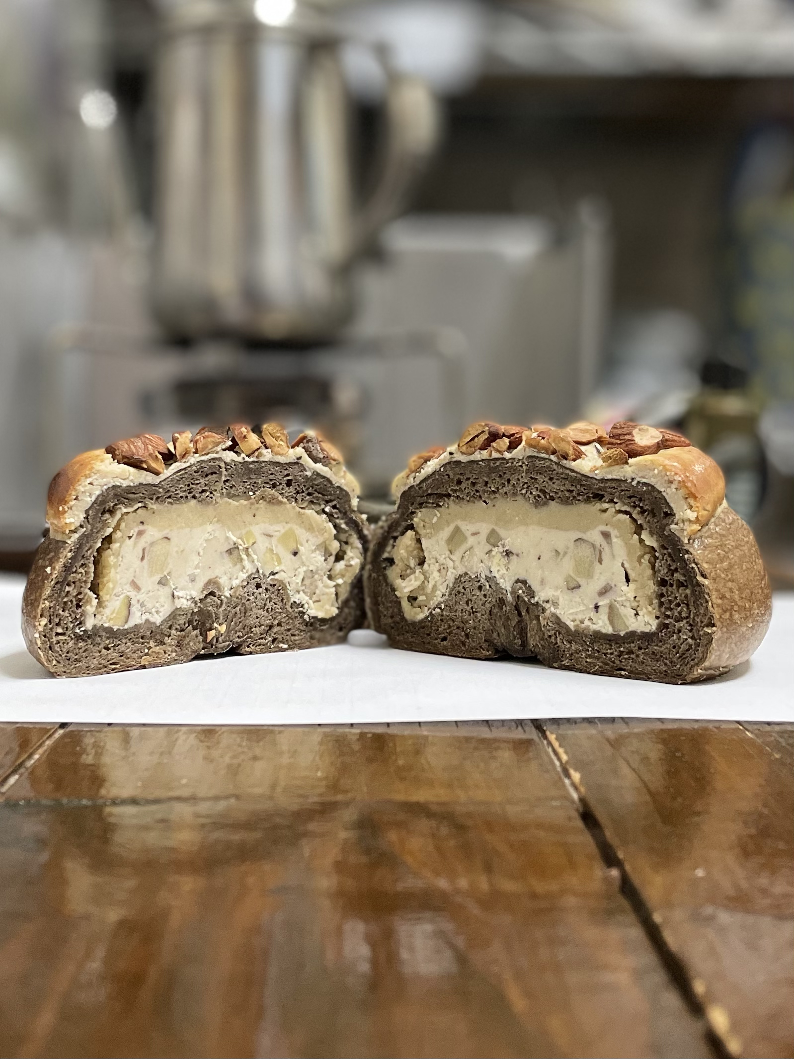 栗スパイスチーズケーキ　秋の味覚・第2弾