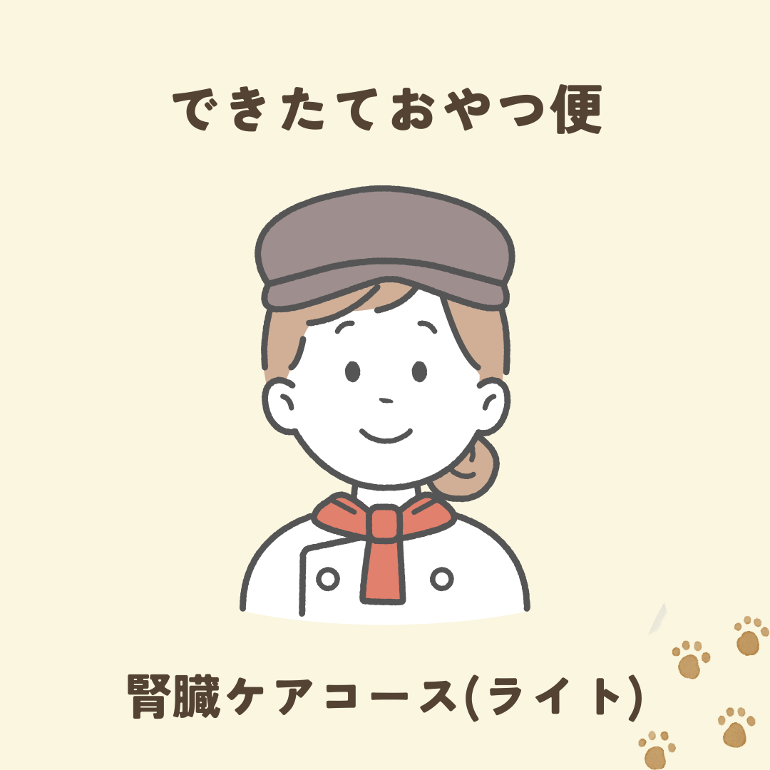 【できたておやつ便】腎臓ケアコース（ライト）　※おひとり様2個まで