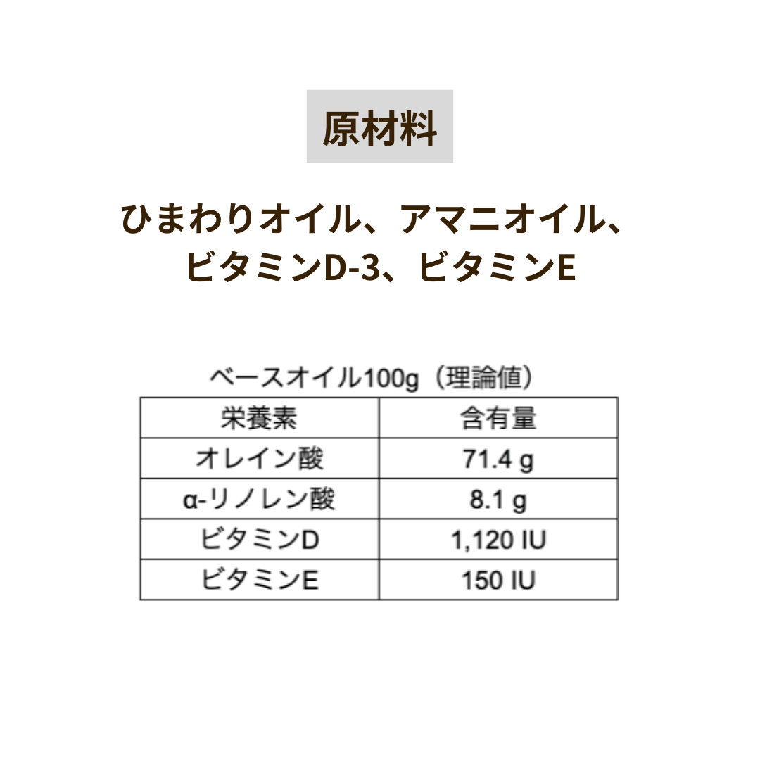 【手作りごはん専用サプリ】ごはんサプリ（ベースオイル）単品 150g
