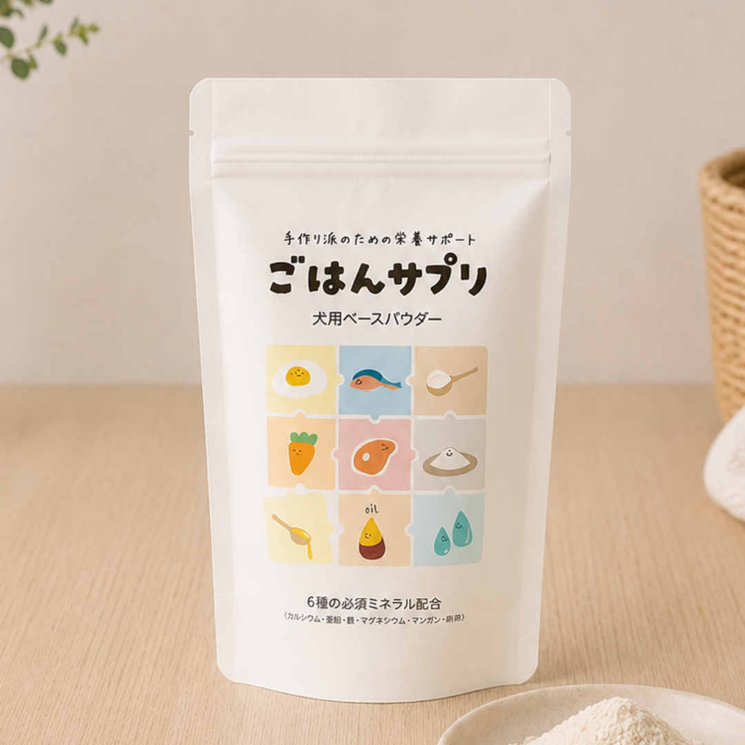【手作りごはん専用サプリ】ごはんサプリ（シンプルパウダー）単品 50g