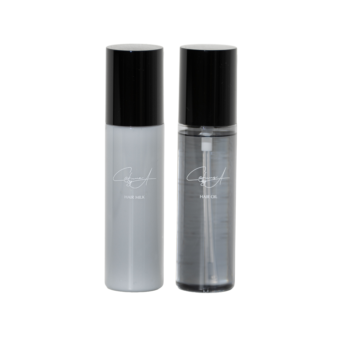 Cafune by A シャンプー⑅トリートメント⑅ミルク⑅オイル4点セット 605d91eff68d3cc64926d15fcc504f