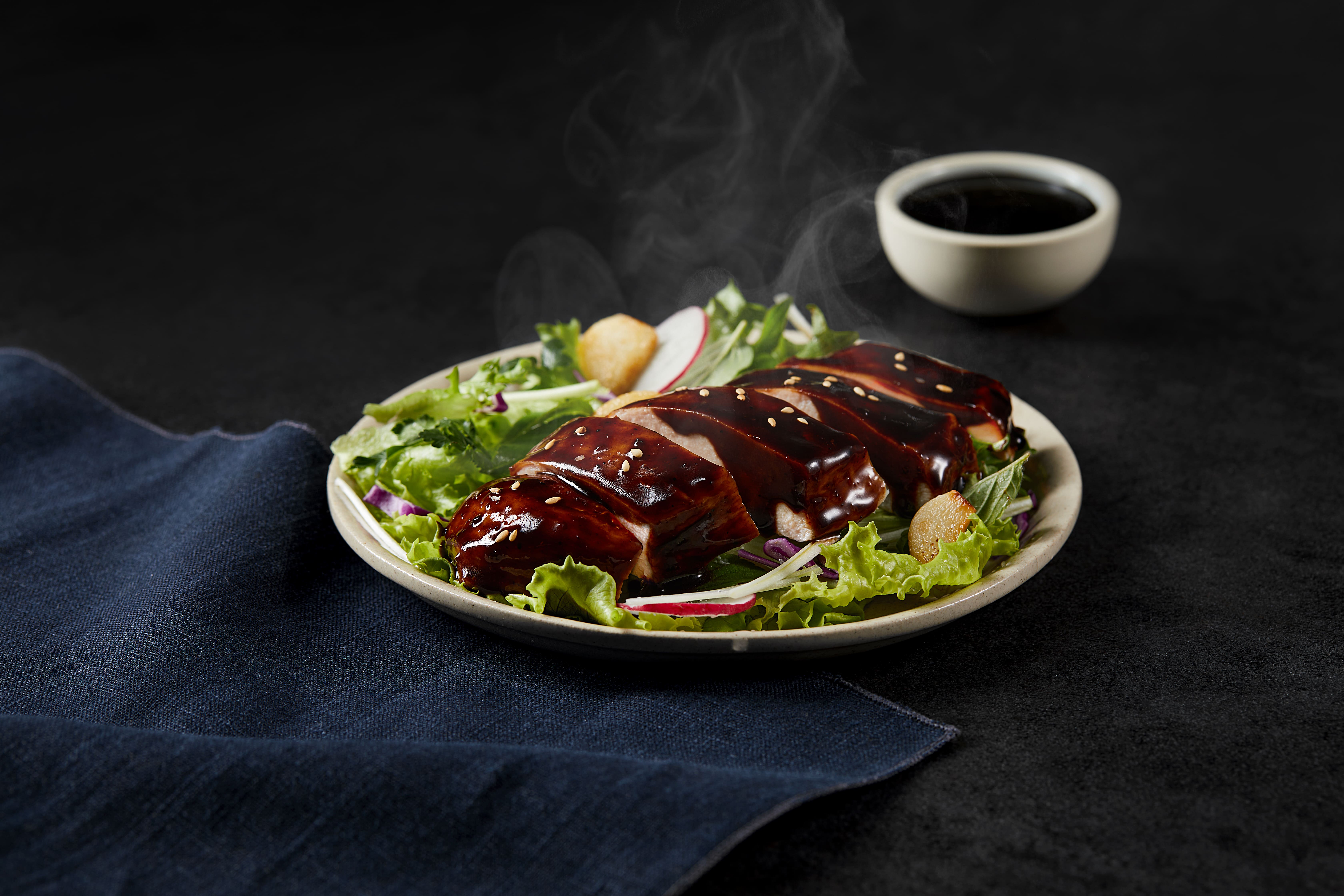 温めて食べる韓国風よだれ鶏　ジャージャー