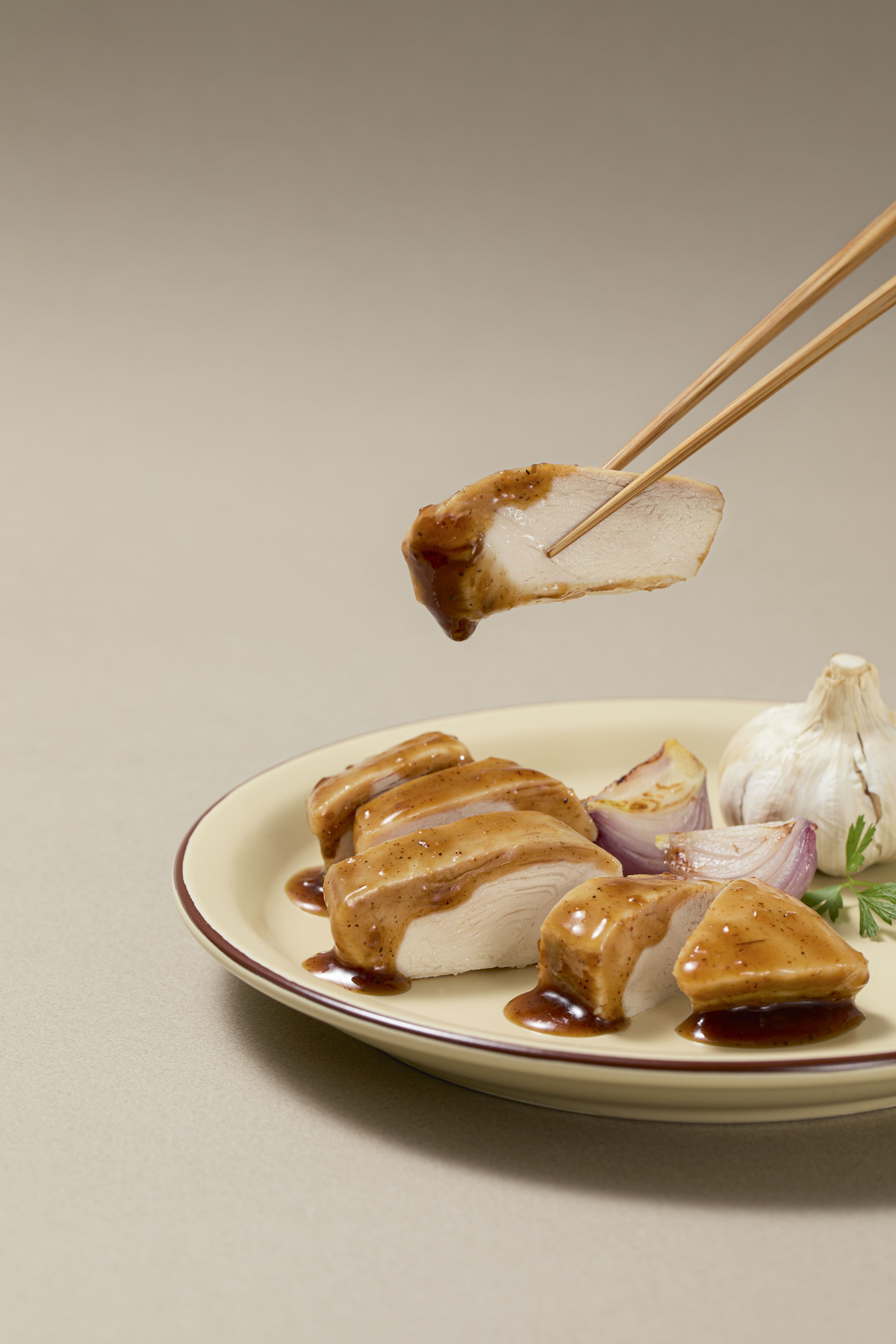 温めて食べる韓国風よだれ鶏　カルビ