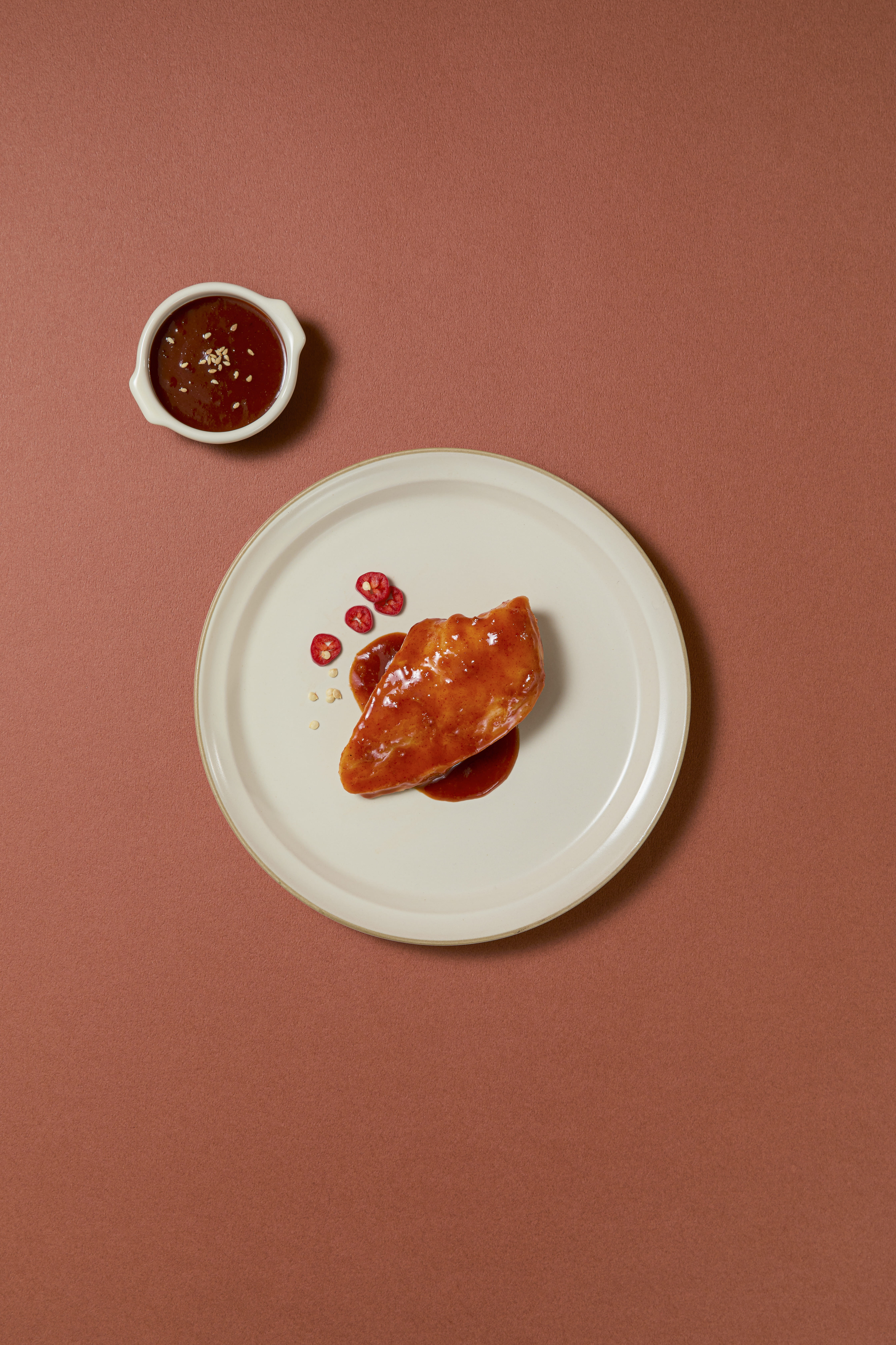 温めて食べる韓国風よだれ鶏　トッポギ