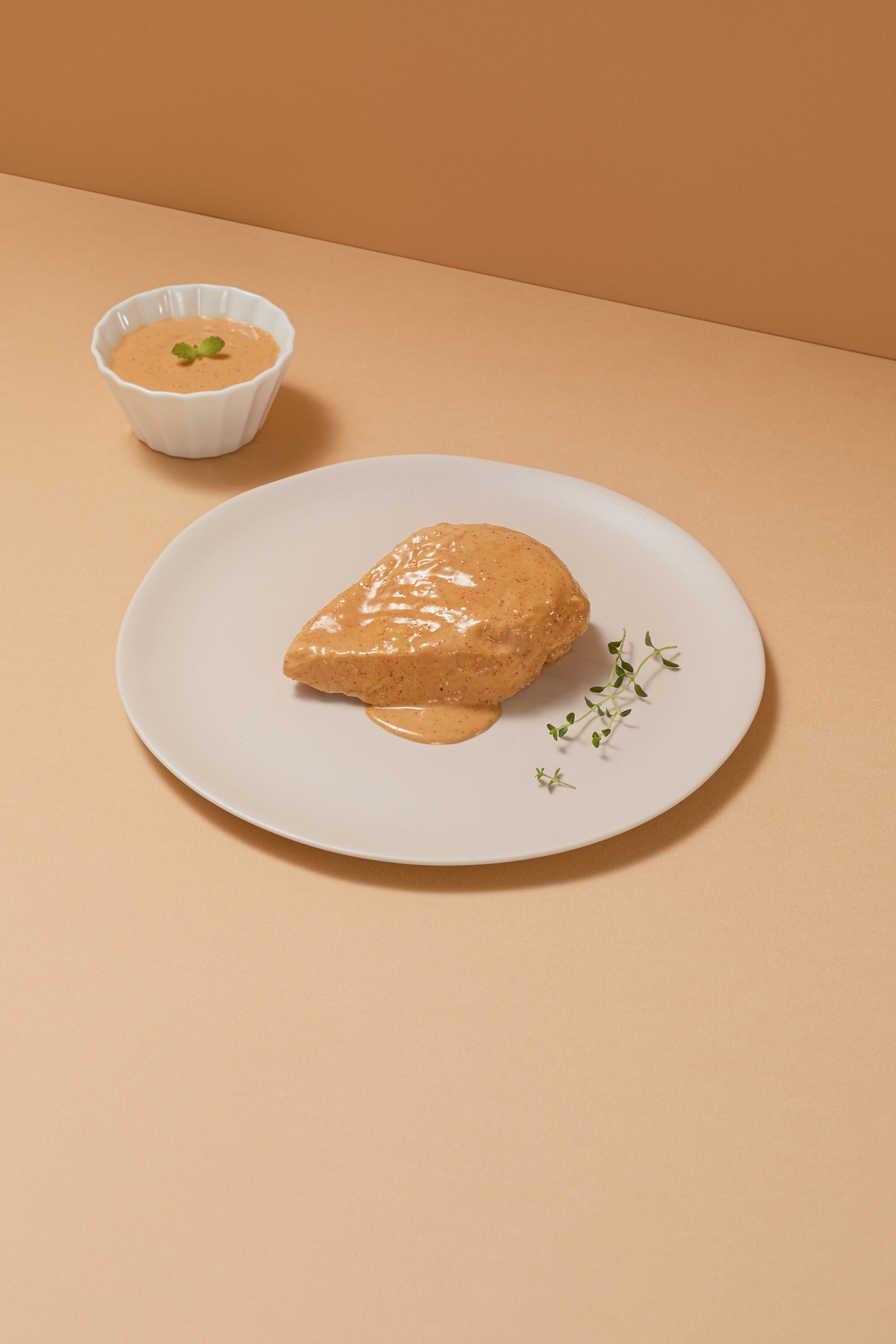 温めて食べる韓国風よだれ鶏　スパイシーロゼ