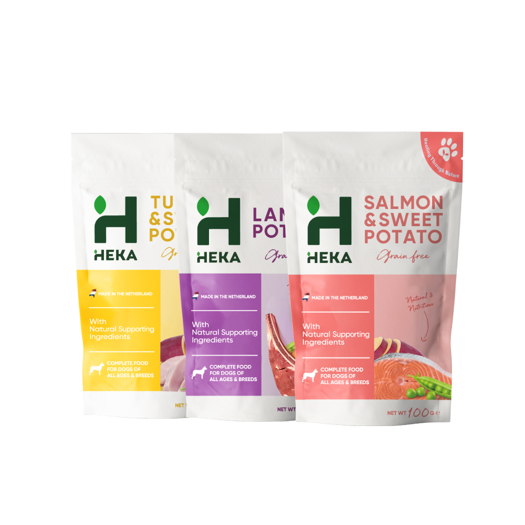【送料無料】はじめてのHEKAセット 種類: 各1種(サーモン/ラム/ターキー)