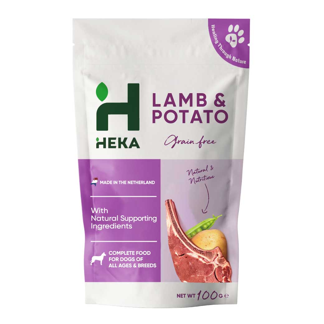 HEKA グレインフリードッグフード  ラム (100g/1.8kg/3.6kg/5.4kg/10kg/20kg) サイズ: 100g