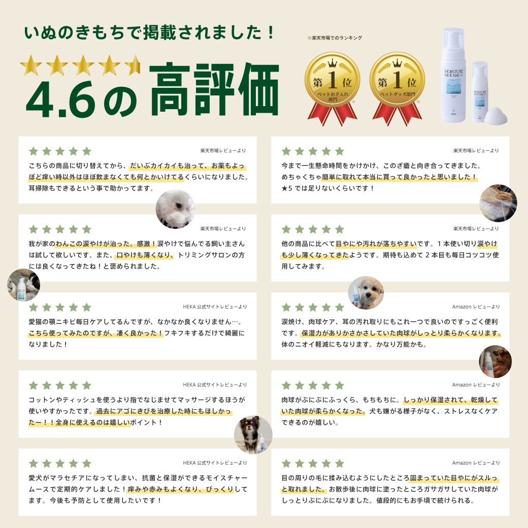 モイスチャームース サイズ: 50ml(定価¥1,800)